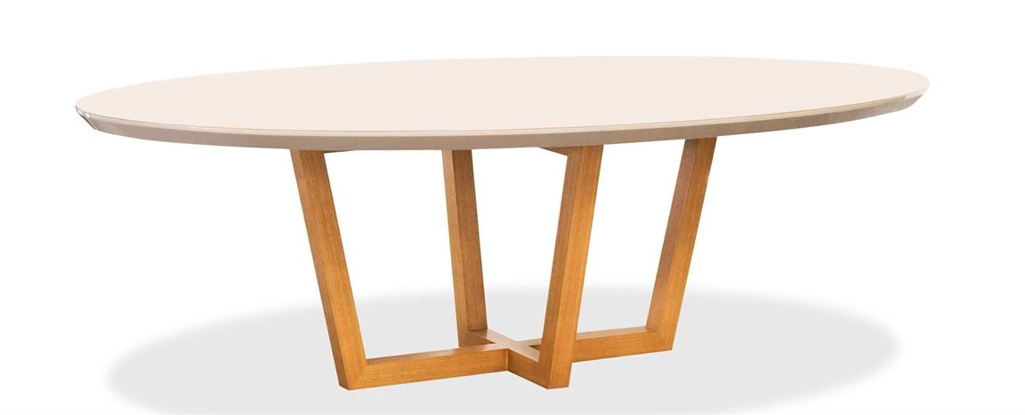 Mesa de Jantar Beni Oval 535 