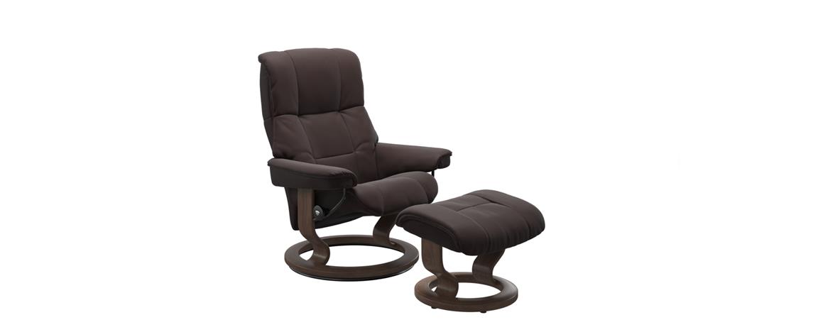 Poltrona Mayfair Classic com Banqueta  04 