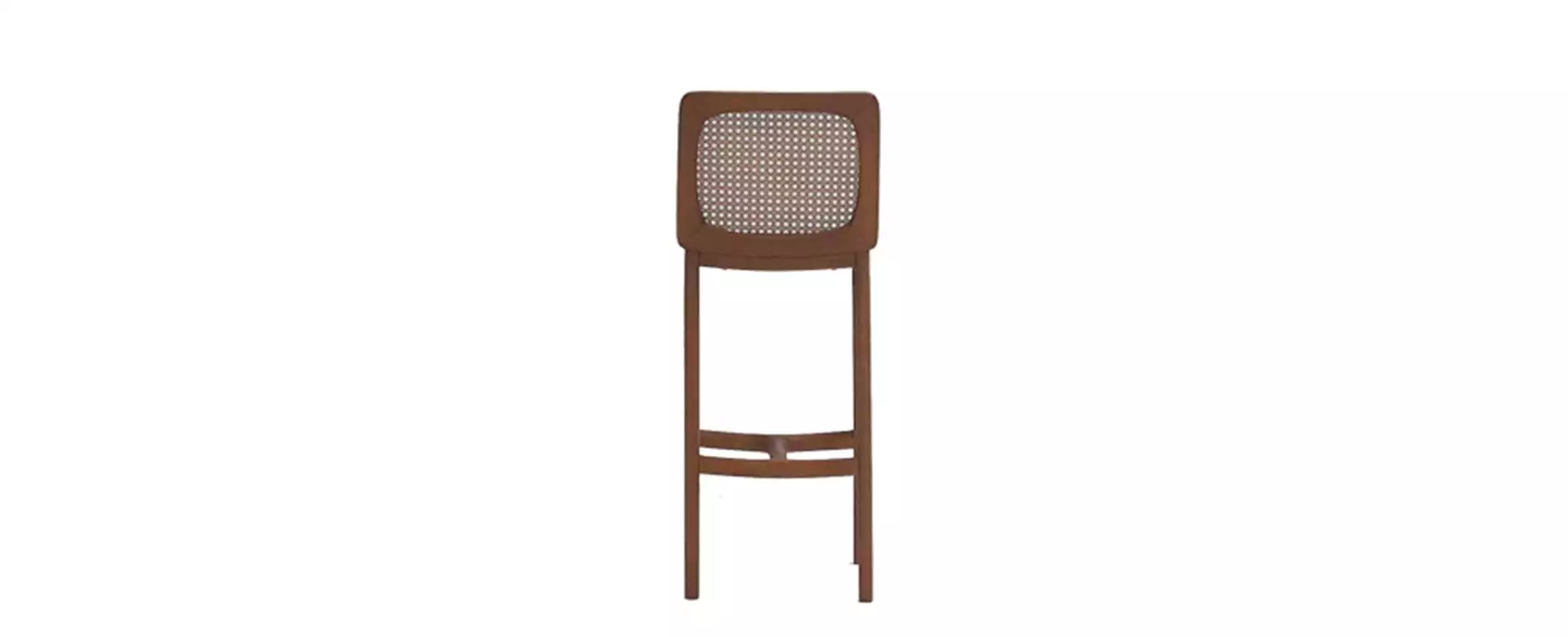 Banqueta Mellow encosto palha 532 trás