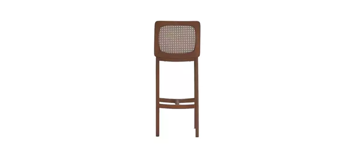 Banqueta Mellow encosto palha 532 trás