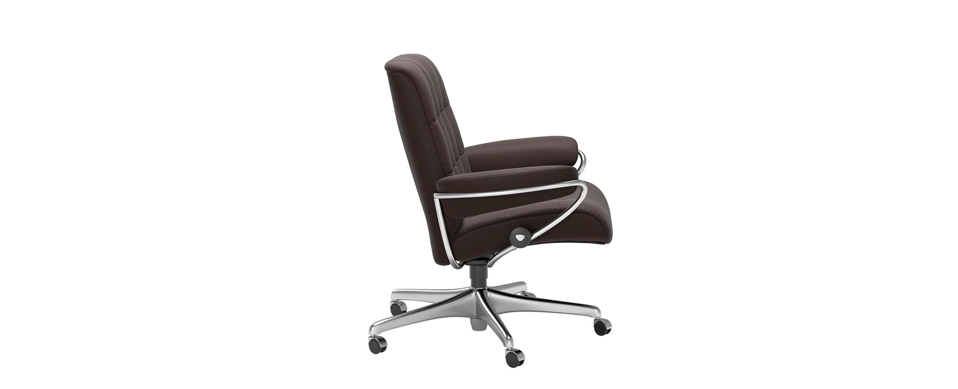 Poltrona London Home Office Low back 04 lateral
