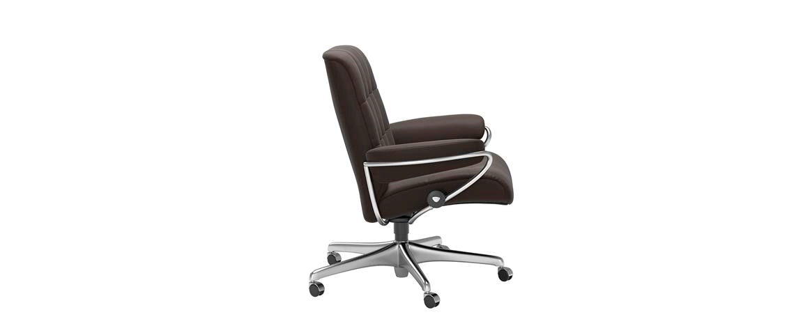 Poltrona London Home Office Low back 04 lateral