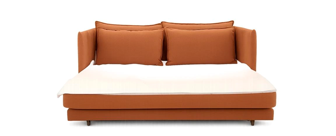 Sofá Cama Manah com capa 712 frente aberta