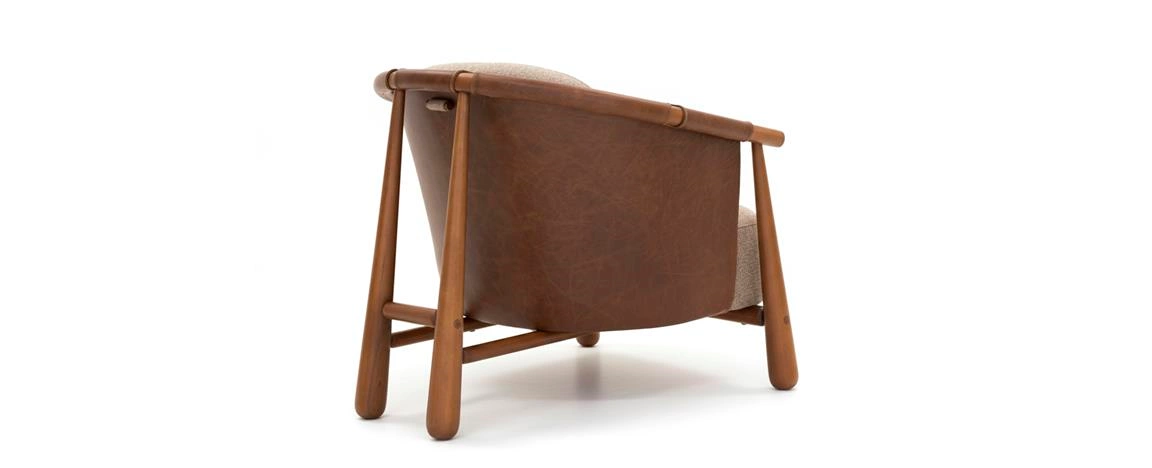 Poltrona Bioma 532 diag costas