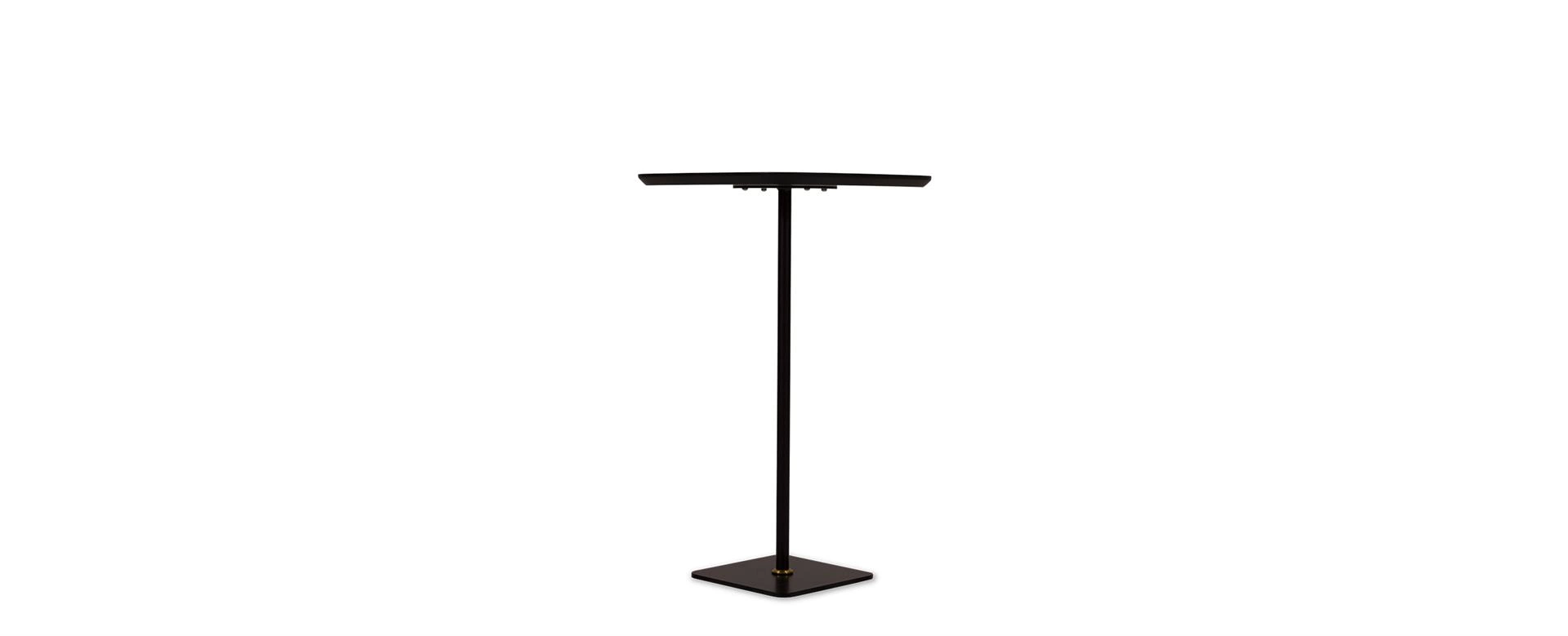 Mesa de apoio Cannes Quadrada 535 lateral