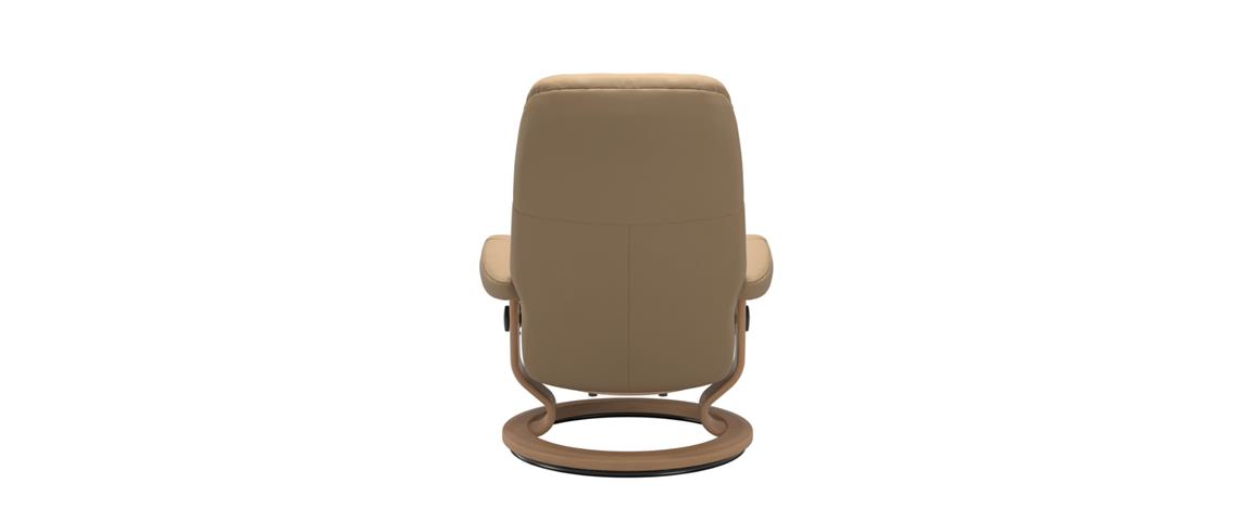 Poltrona Consul Classic com Banqueta  04 