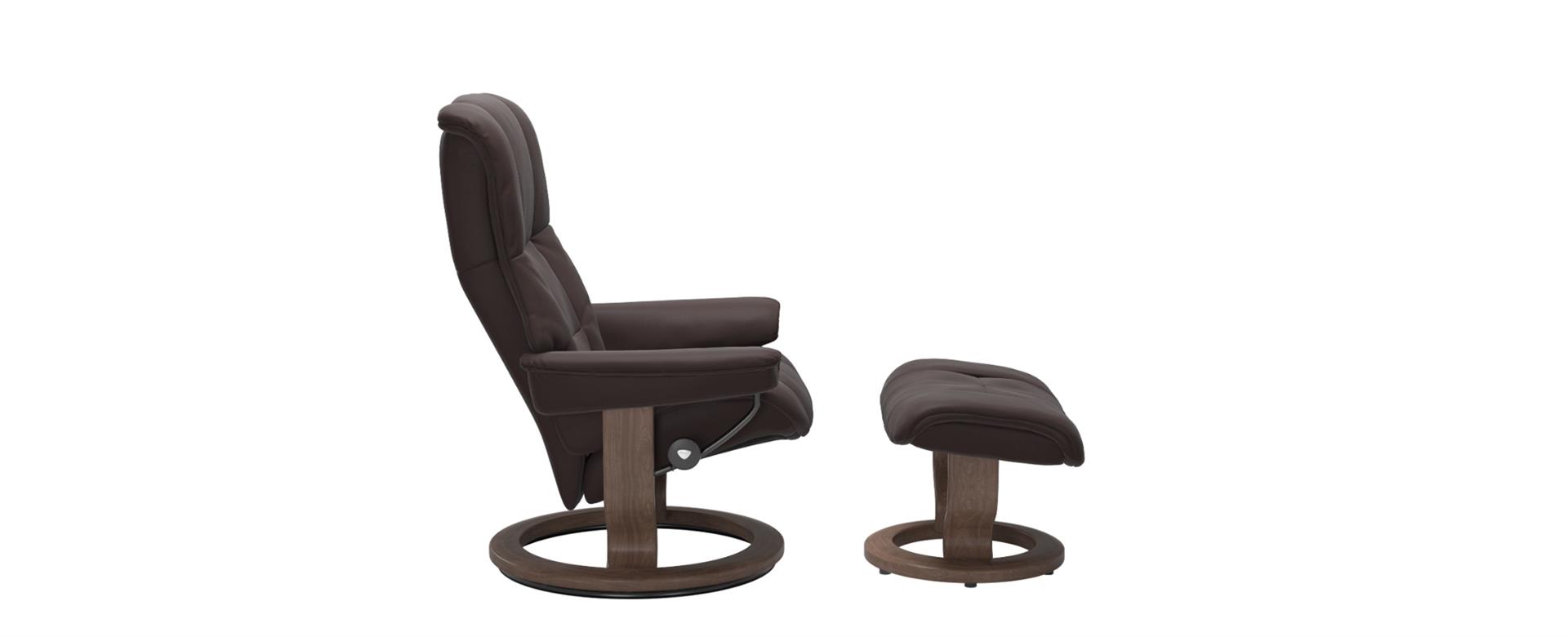 Poltrona Mayfair Classic com Banqueta  04 