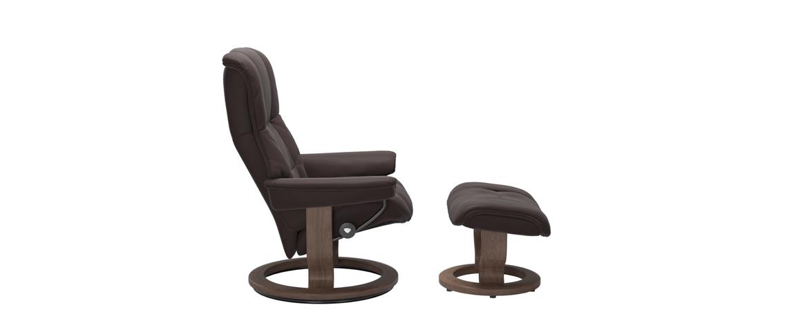 Poltrona Mayfair Classic com Banqueta  04 