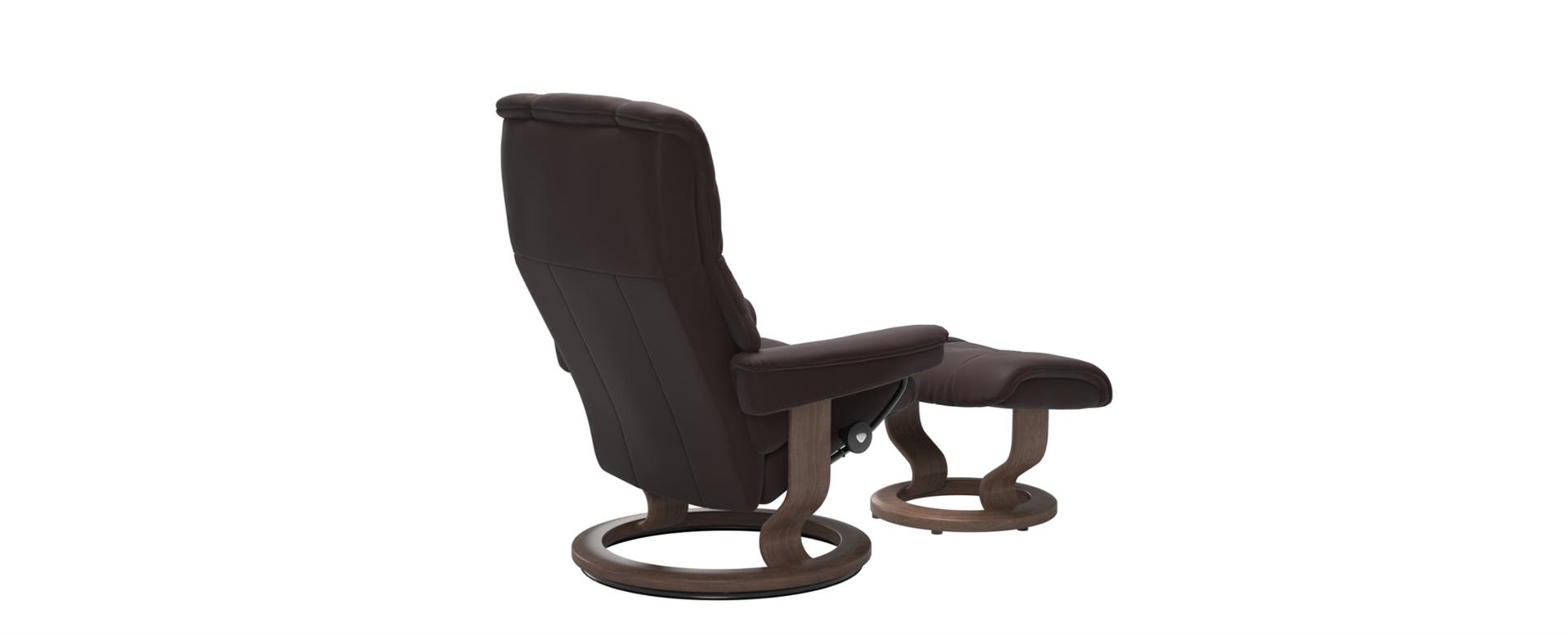 Poltrona Mayfair Classic com Banqueta  04 