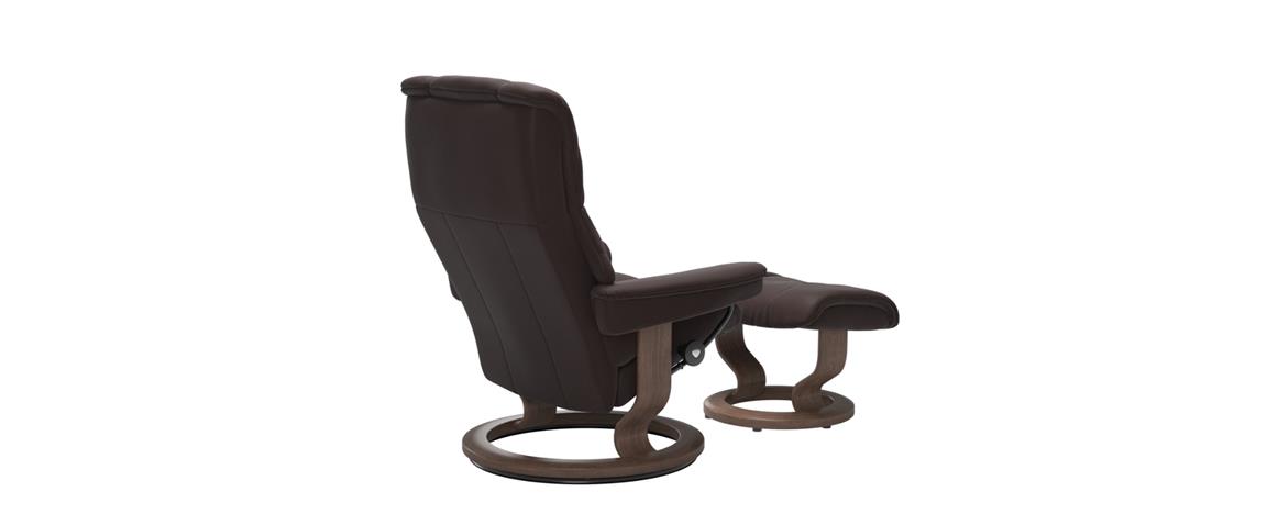 Poltrona Mayfair Classic com Banqueta  04 