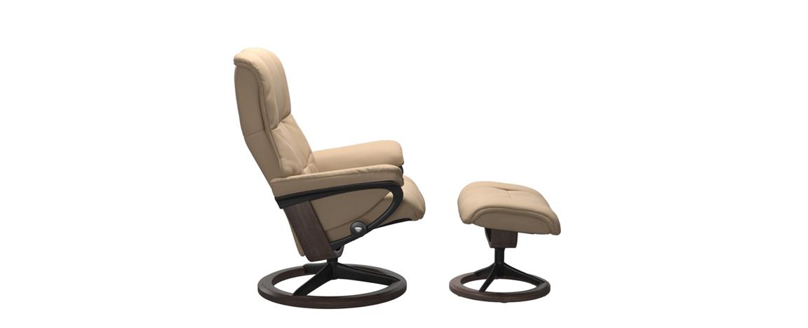 Poltrona Mayfair Signature com Banqueta  04 