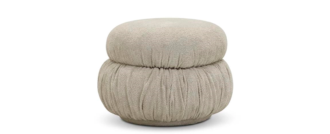 Puff Suri 30 frente bege