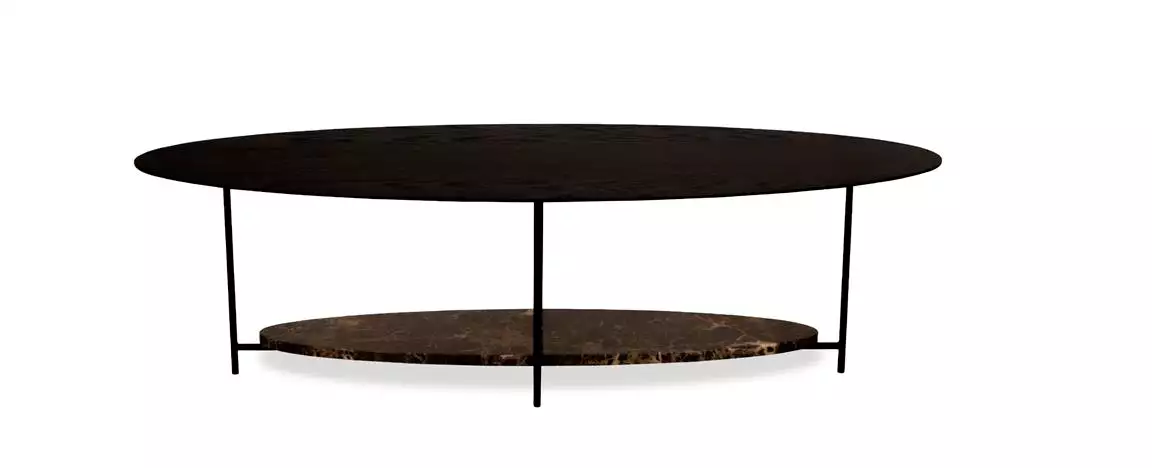 Mesa de Centro Alanna Oval 722 