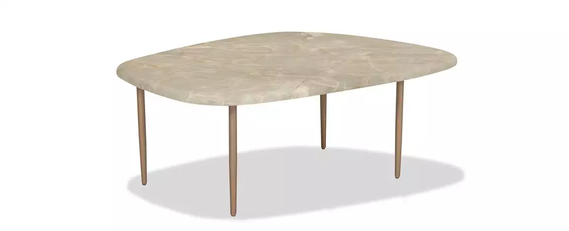Mesa de Centro Shape 722 esmeralda lateral