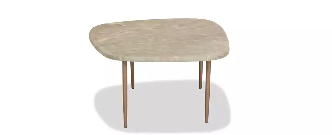 Mesa de Centro Shape 722 esmeralda lado