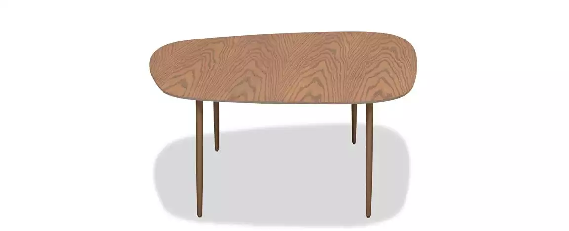 Mesa de Centro Shape 722 madeira lado